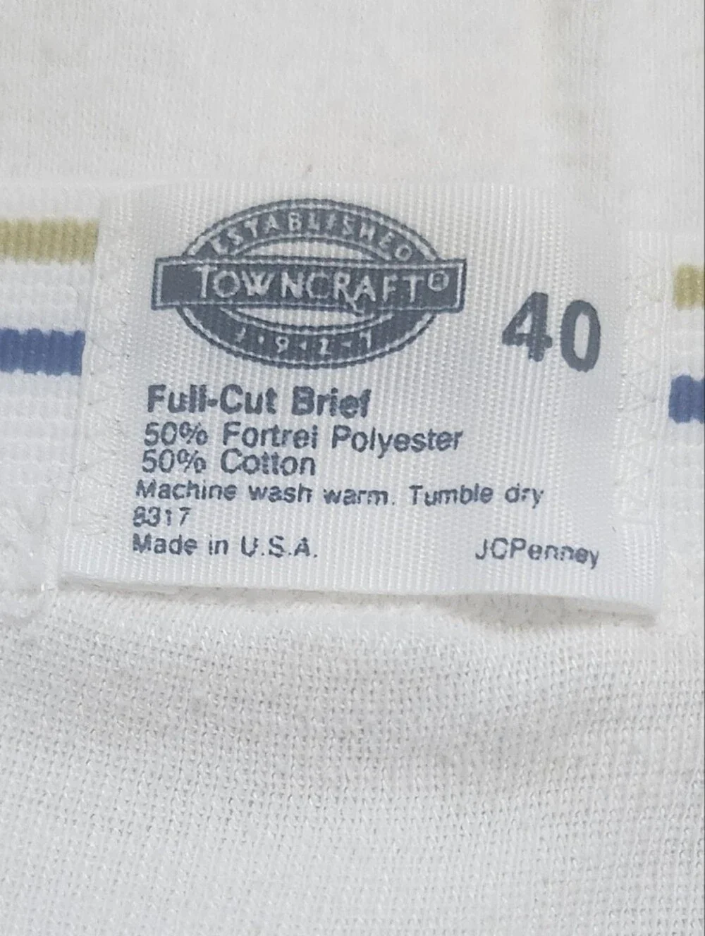 TOWNCRAFT Full Cut Briefs (3)